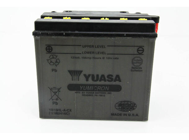 Yuasa YB16HL-A-CXS - 12V ATV/MC/Snøscooter Batteri